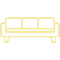 Polsterreinigung eines dreisitzigen Sofas